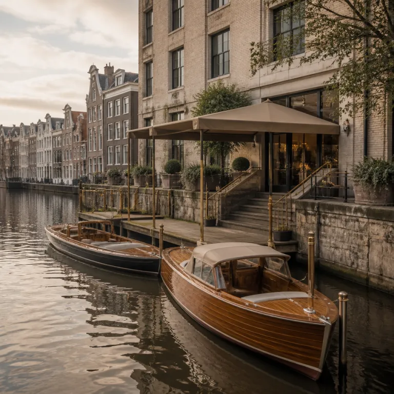 Checking In by Boat: Amsterdam Hotels Where the Water Arrival Changes Everything