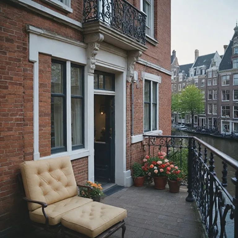 Amsterdam hotels with private balcony: elevate your stay with exclusive city views