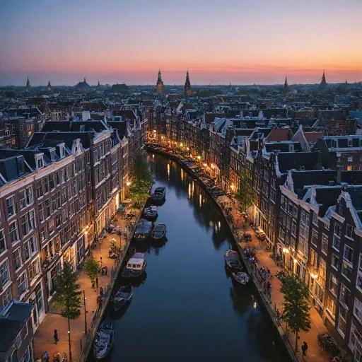 Amsterdam hotels with rooftop bars: elevate your stay with panoramic city views