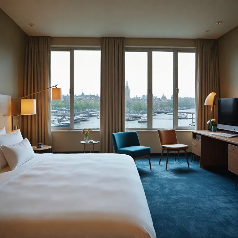 Experience the elegance of the twentyseven hotel junior suite in Amsterdam