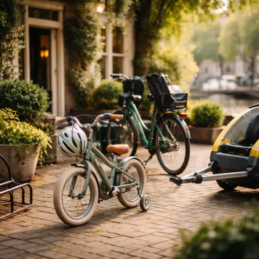 Amsterdam by Bicycle: A Family Guide to Hotels with Kids' Bikes and Safe Routes