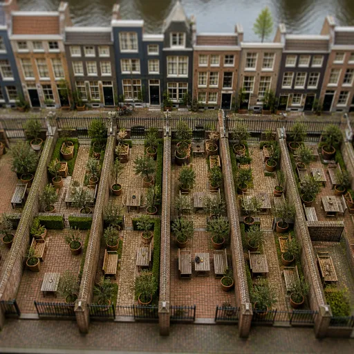 Amsterdam Hotels with Private Gardens: Green Courtyards Behind the Canal Facade